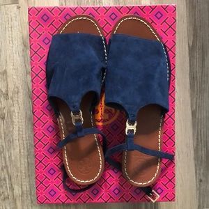 Tory Burch Gemini link ankle strap sandal